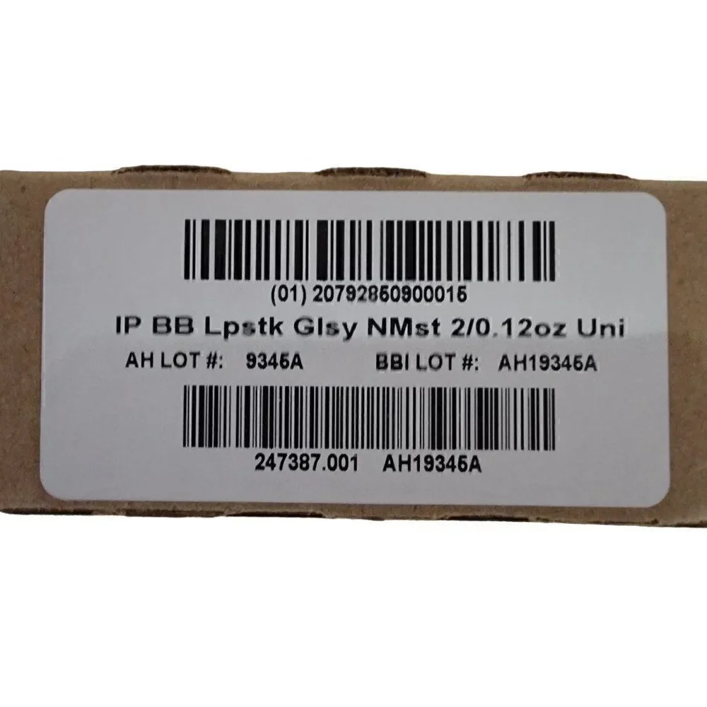 Burts Bees 100% Natural Glossy Lipstick, Nude Mist - 2 Tubes
